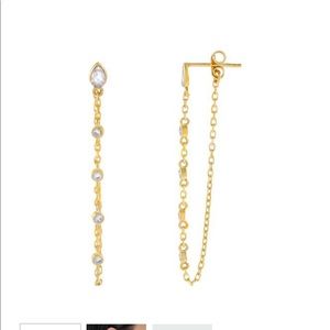 ADINAS JEWLES CHAIN EARRINGS